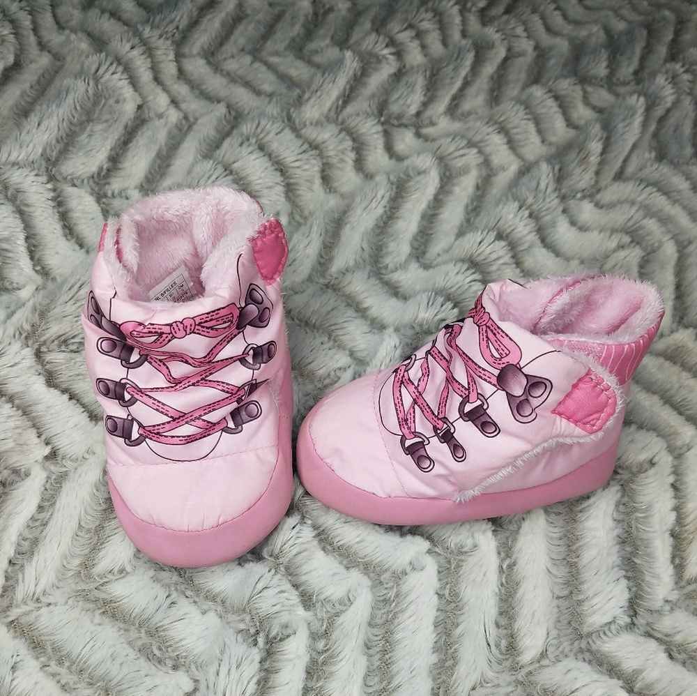 North face baby booties